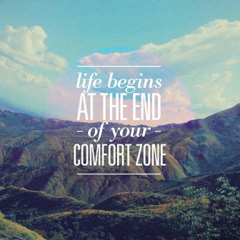 Life Begins At The End Of Your Comfort Zone Funny & Inspirational Photos